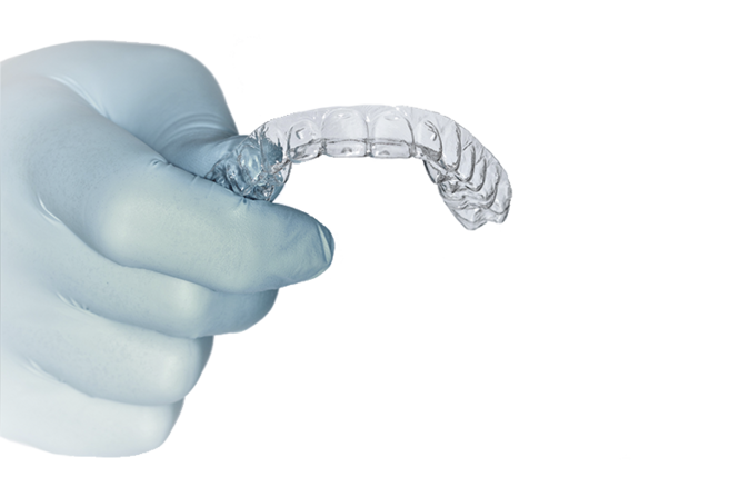 Dental Aligner da arcada superior